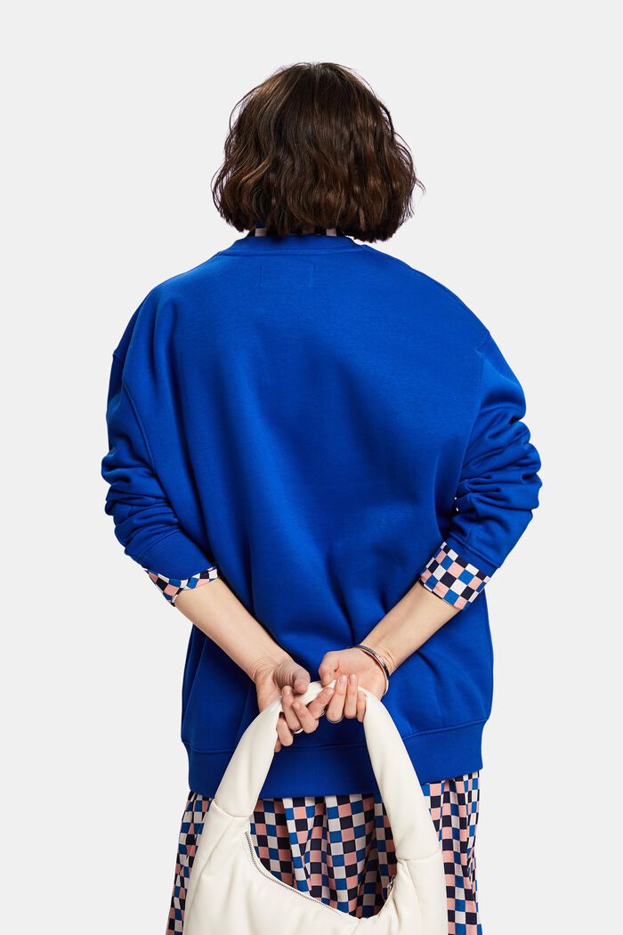 Bluza z mieszanki bawełnianej, BRIGHT BLUE, detail image number 2