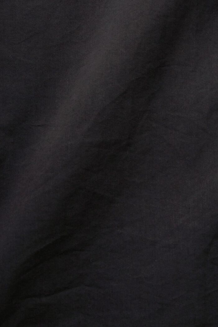 Koszula z krótkim rękawem, mieszanka bawełniana, BLACK, detail image number 6