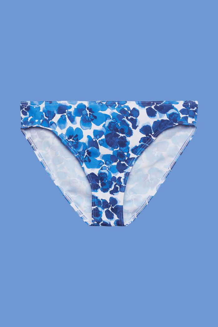 Dół od bikini w stylu biodrówek z nadrukiem, BLUE, detail image number 3