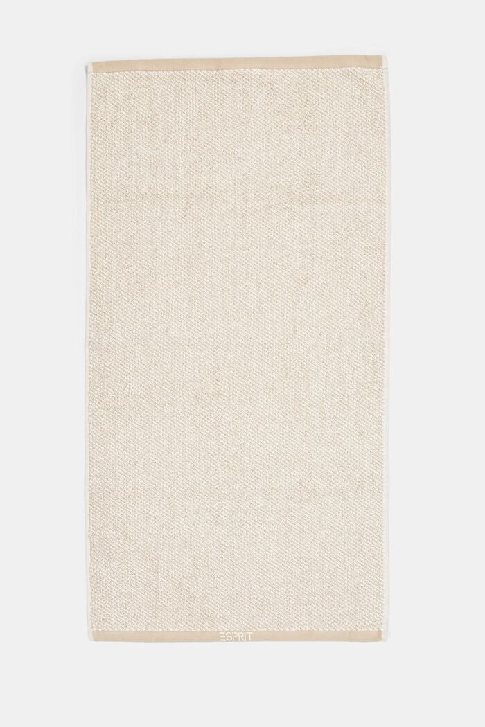 Ręcznik w 100% z bawełny, SAND, detail image number 2