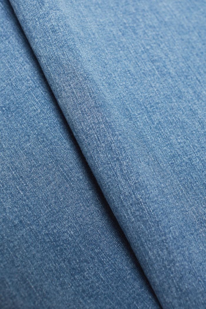 Dżinsy z szerokimi nogawkami, BLUE MEDIUM WASHED, detail image number 7