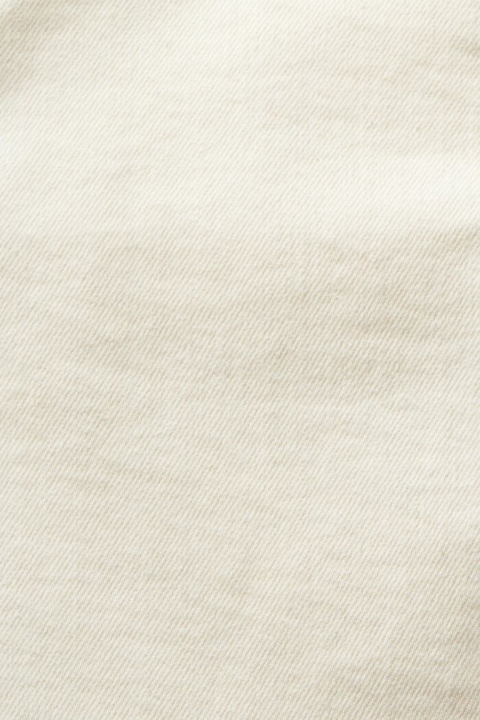 Denimowe szorty retro ze średnim stanem, OFF WHITE, detail image number 6