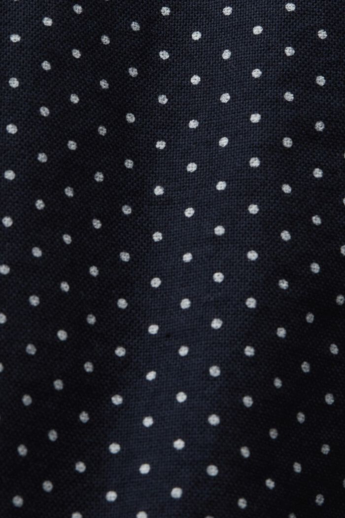 Zapinana na guziki koszula z nadrukiem, NAVY, detail image number 7