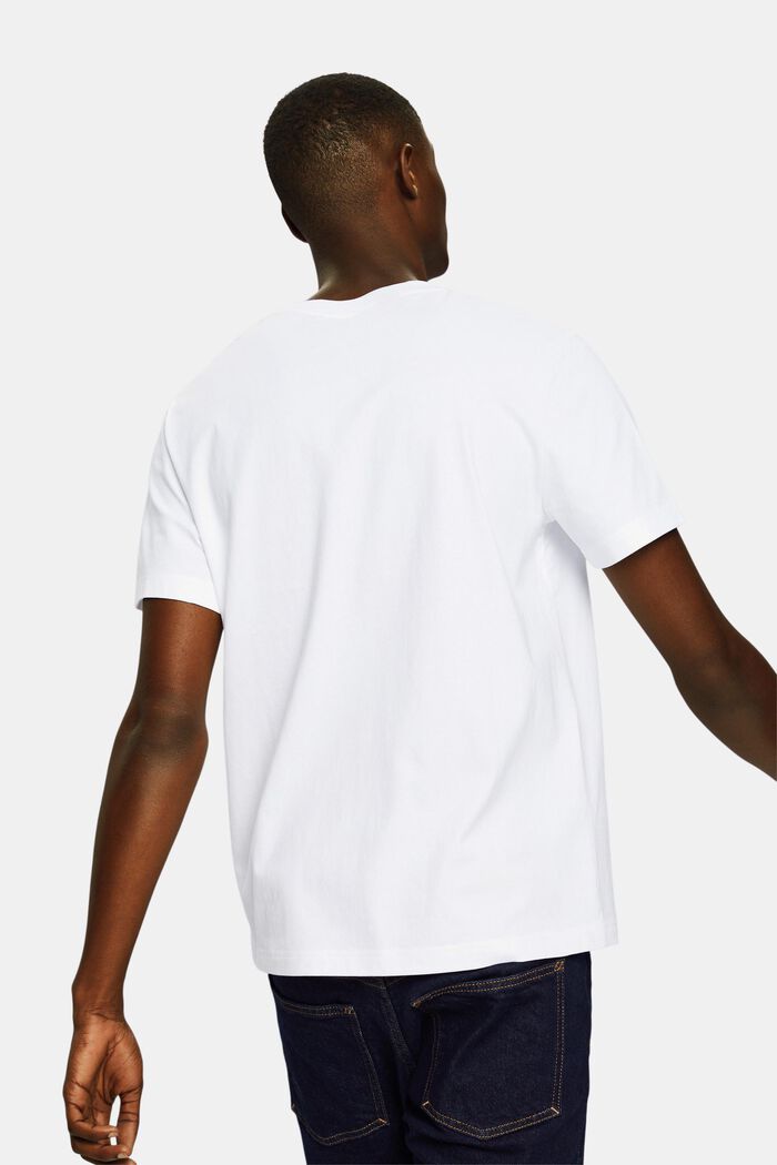 Logowany T-shirt, unisex, WHITE, detail image number 2