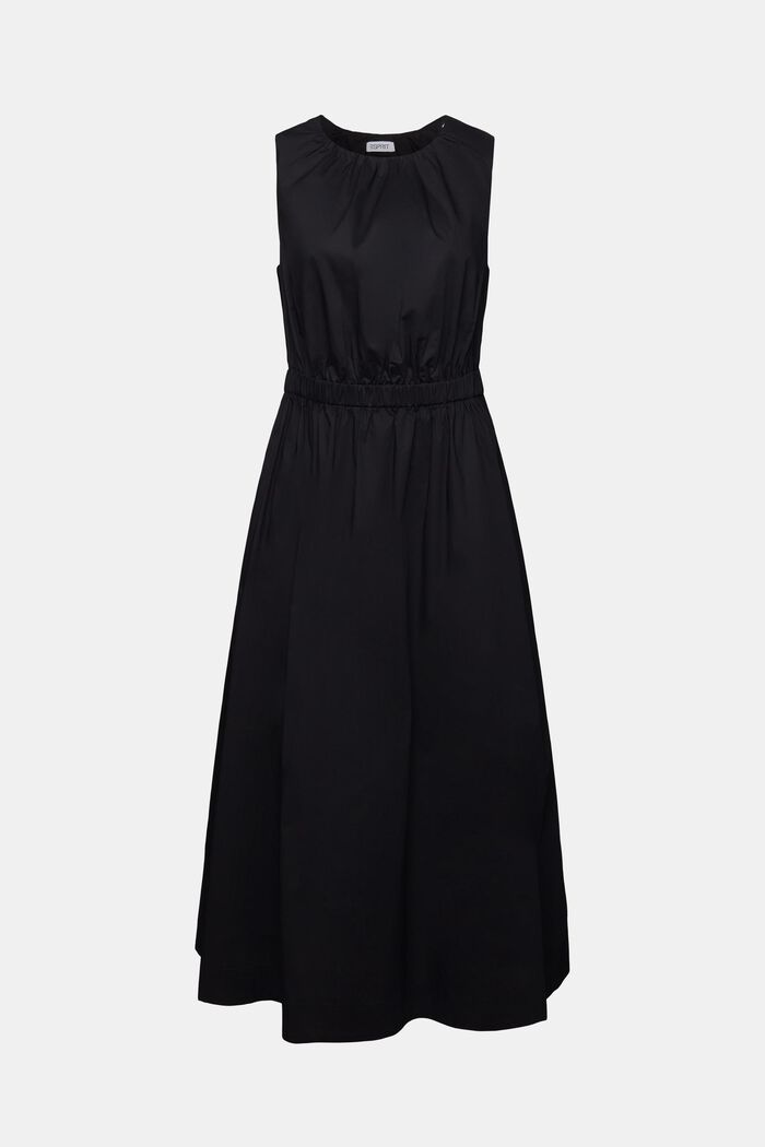 Sukienka midi bez rękawów, BLACK, detail image number 6
