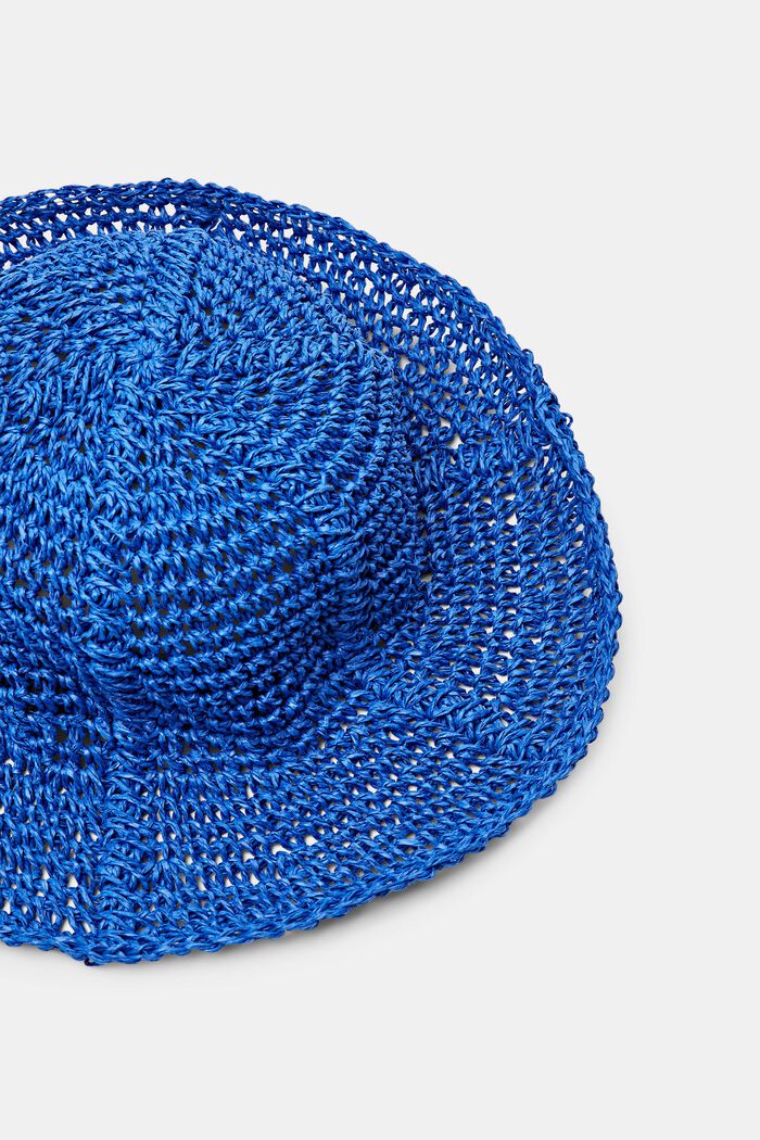 Słomkowy kapelusz, BRIGHT BLUE, detail image number 1