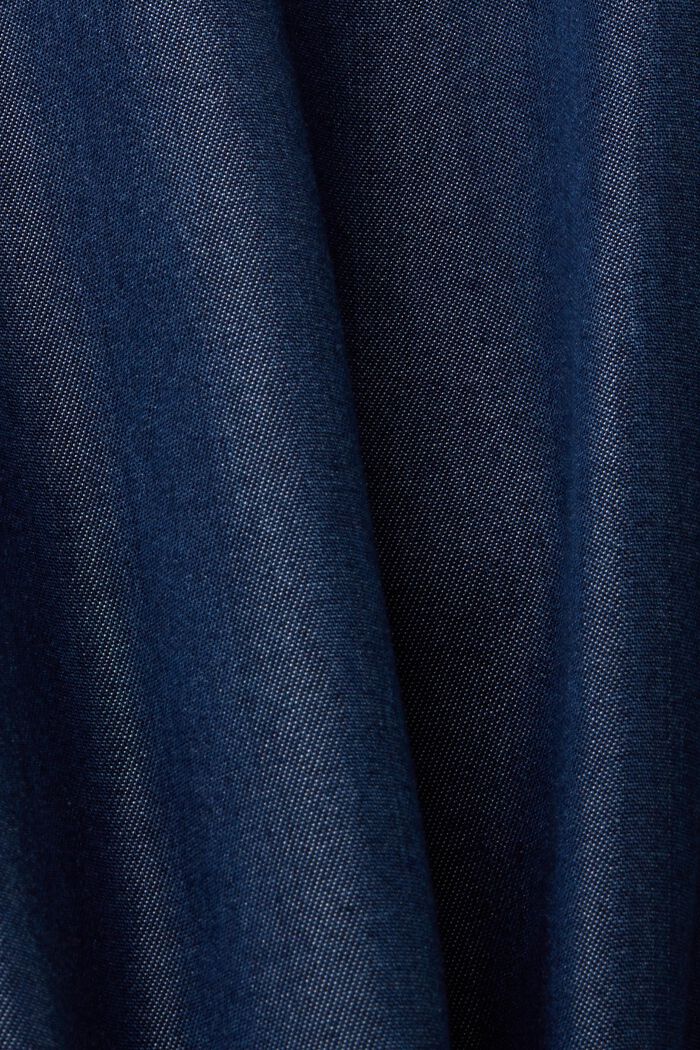 Długi kombinezon w dżinsowym stylu, TENCEL™, BLUE DARK WASHED, detail image number 5