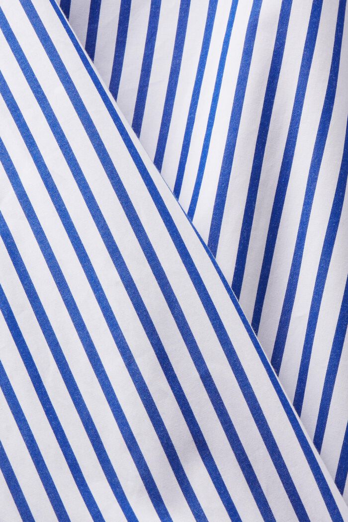 Koszula w paski z popeliny, BRIGHT BLUE, detail image number 5