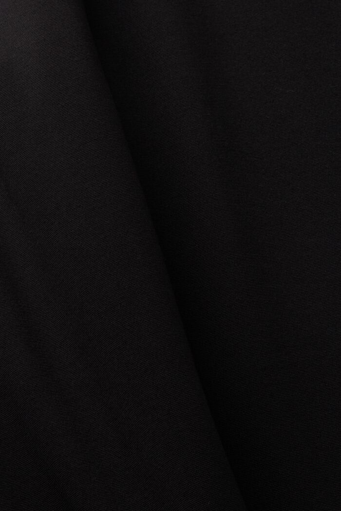 Legginsy z dżerseju punto, BLACK, detail image number 5