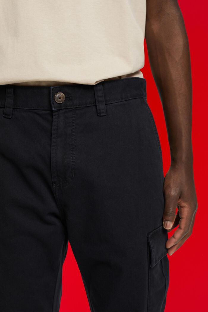 Spodnie bojówki, BLACK, detail image number 2