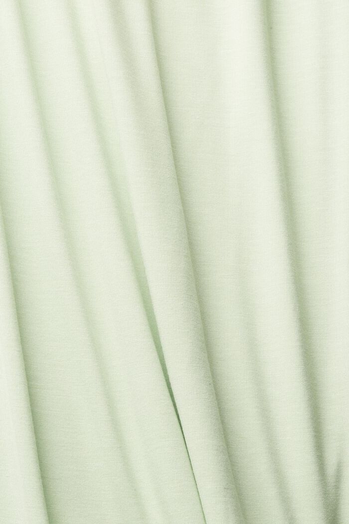 Koszula nocna z koronką, LENZING™ ECOVERO™, LIGHT GREEN, detail image number 4
