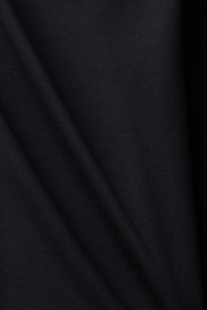 Spodnie ze streczem z gumką w pasie, BLACK, detail image number 6
