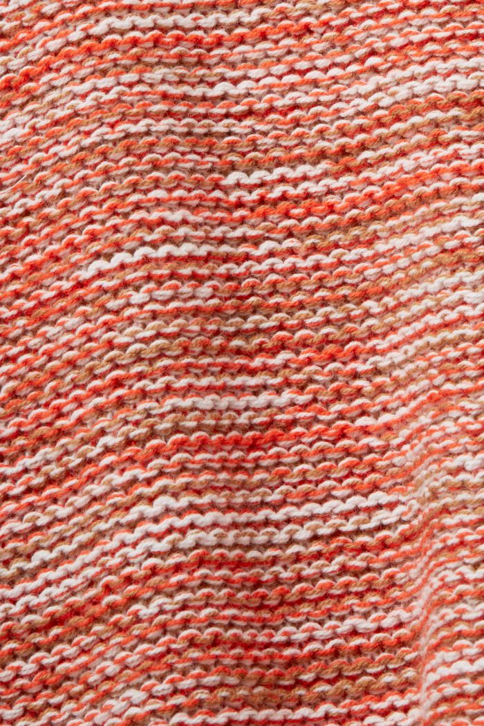 Sweter z okrągłym dekoltem, mieszanka z bawełną, CARAMEL, detail image number 5
