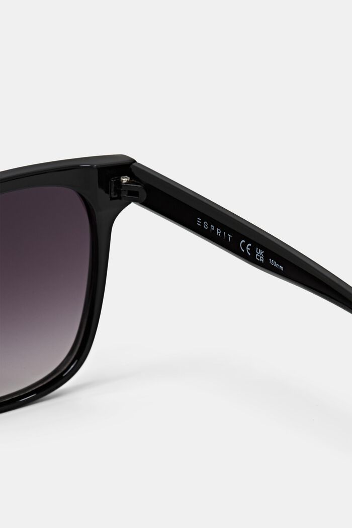 Lekkie okulary przeciwsłoneczne z acetatu, BLACK, detail image number 1