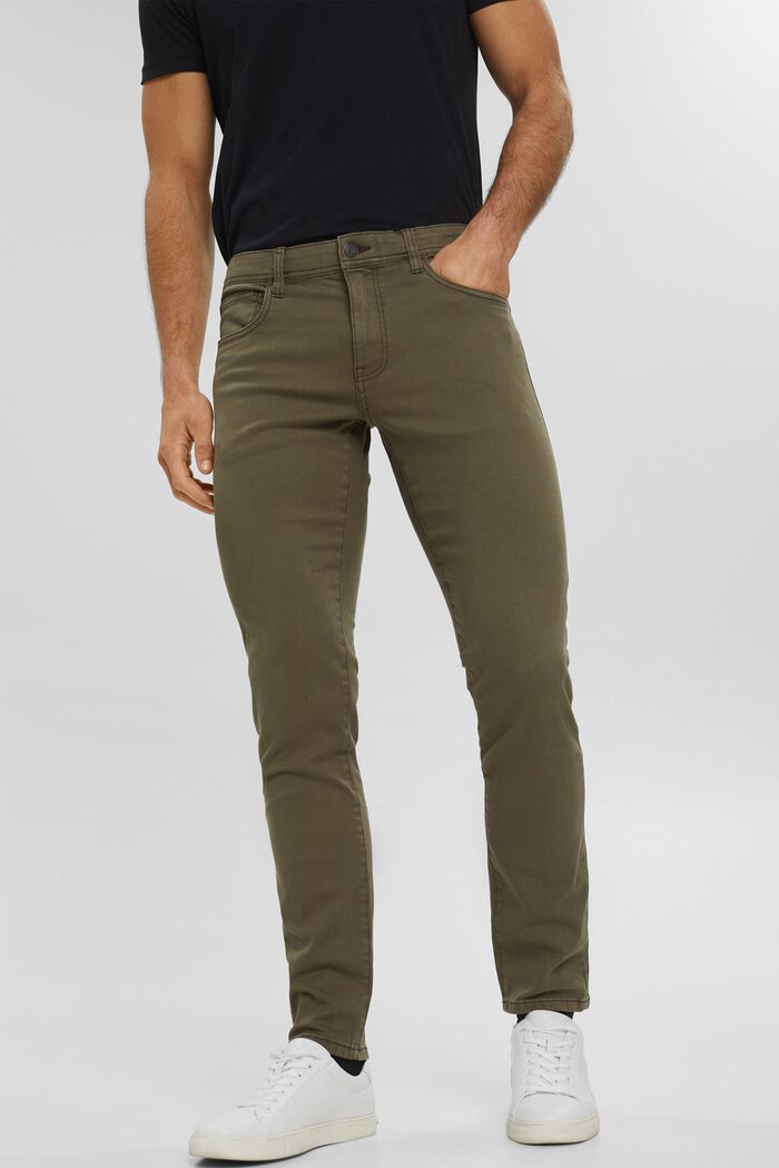 Spodnie, DUSTY GREEN, overview
