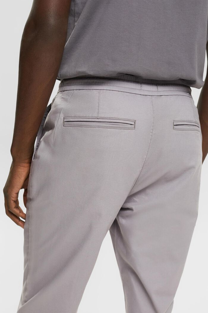 Spodnie w stylu joggersów, GREY, detail image number 2