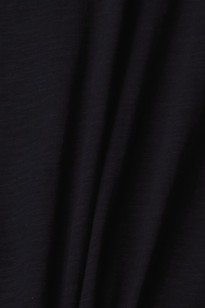 Dżersejowy top z długim rękawem, BLACK, detail image number 1