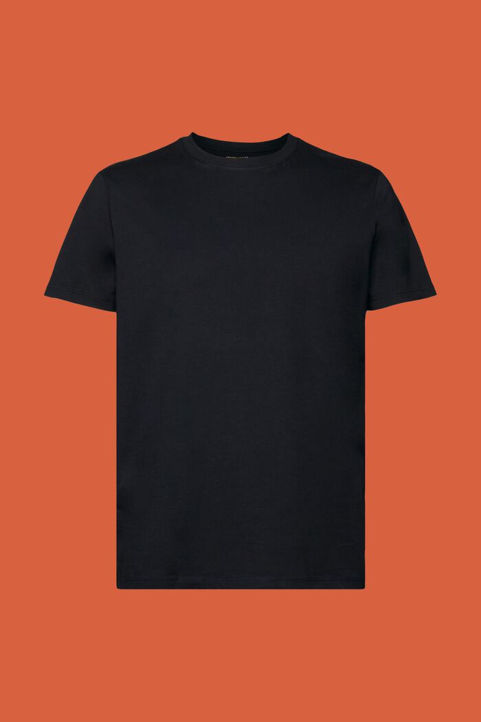 T-shirt z dżerseju, 100% bawełny, BLACK, detail image number 6