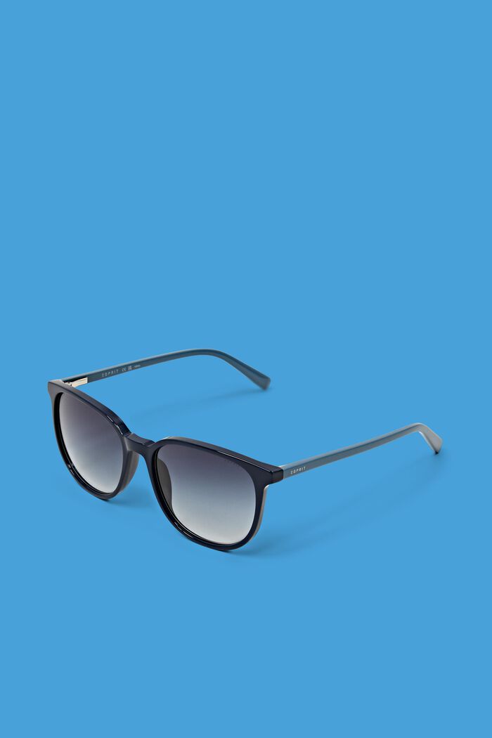 Okulary przeciwsłoneczne z cieniowanymi oprawkami, NAVY BLUE, detail image number 3
