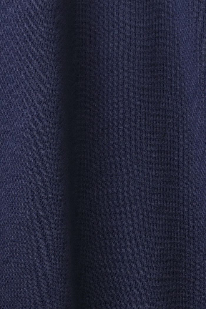 Bawełniana bluza z kapturem i logo, NAVY, detail image number 6