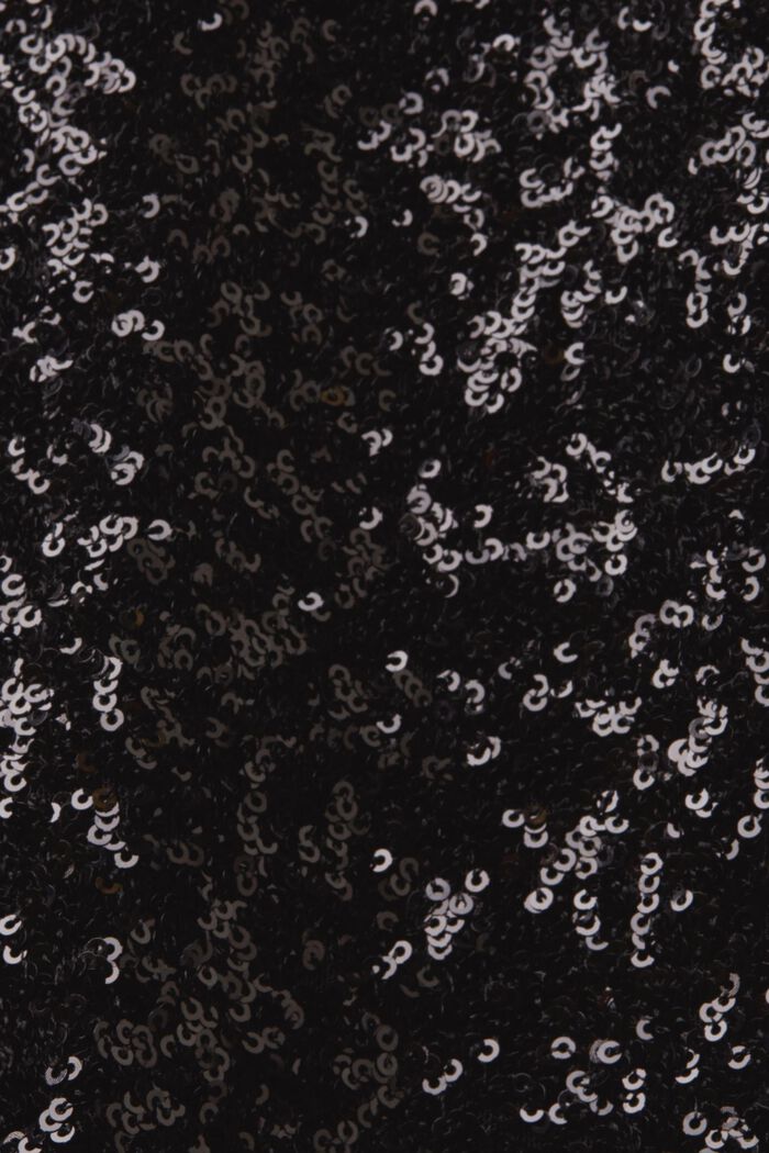 Sukienka maxi z cekinami, BLACK, detail image number 6