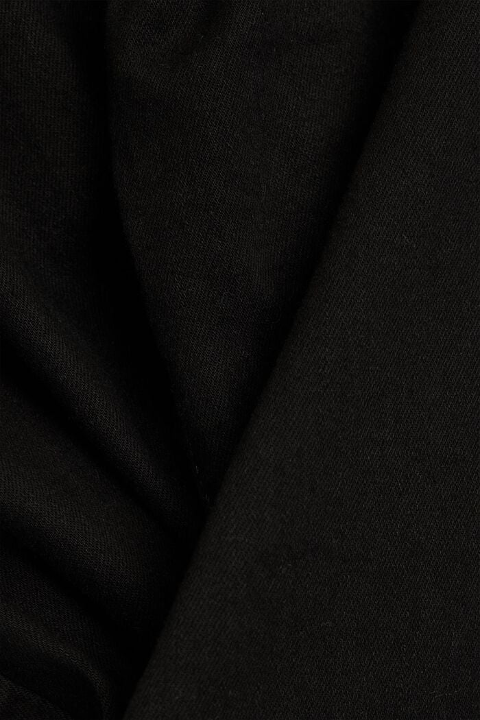 Dżinsy z bawełny organicznej z elastanem, BLACK RINSE, detail image number 4
