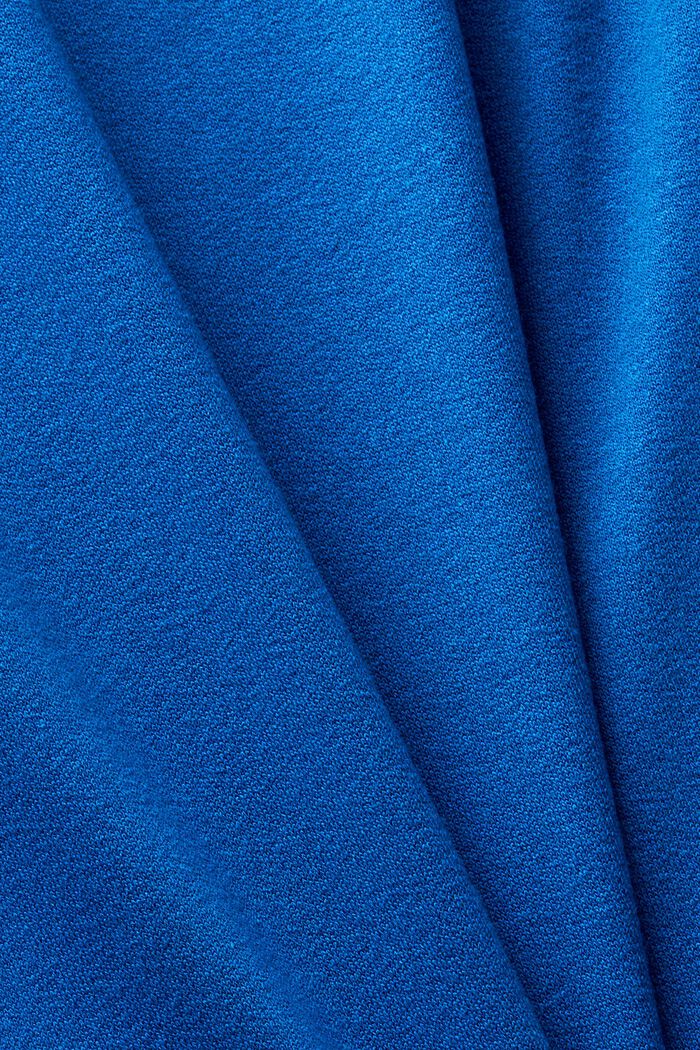 Bluzka z długim rękawem i marszczeniami, LENZING™ ECOVERO™, BRIGHT BLUE, detail image number 5