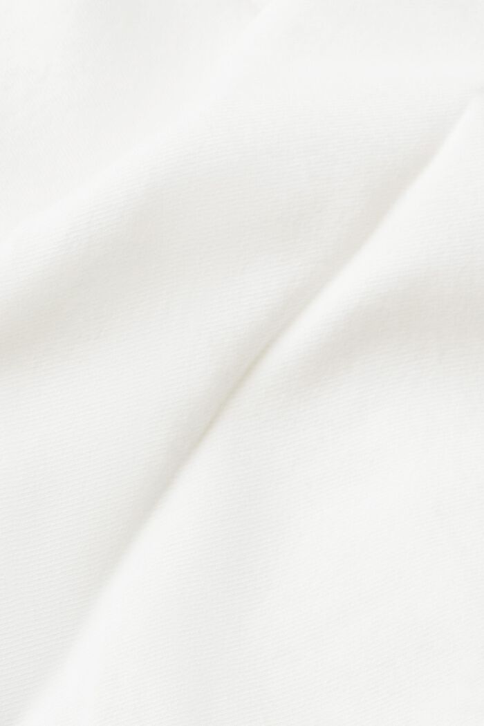 Taliowana bluzka z guzikami, OFF WHITE, detail image number 5