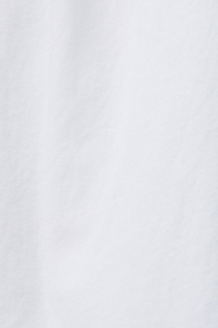 Haftowana spódniczka mini z bawełny, WHITE, detail image number 5