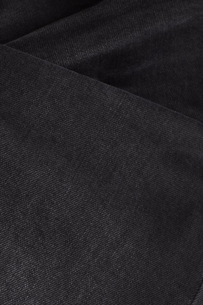 Elastyczne dżinsy z bawełną organiczną, BLACK DARK WASHED, detail image number 7