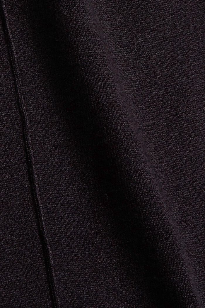 Dzianinowe spodnie z LENZING™ ECOVERO™, BLACK, detail image number 1