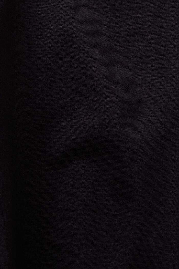 T-shirt z graficznym nadrukiem, BLACK, detail image number 4