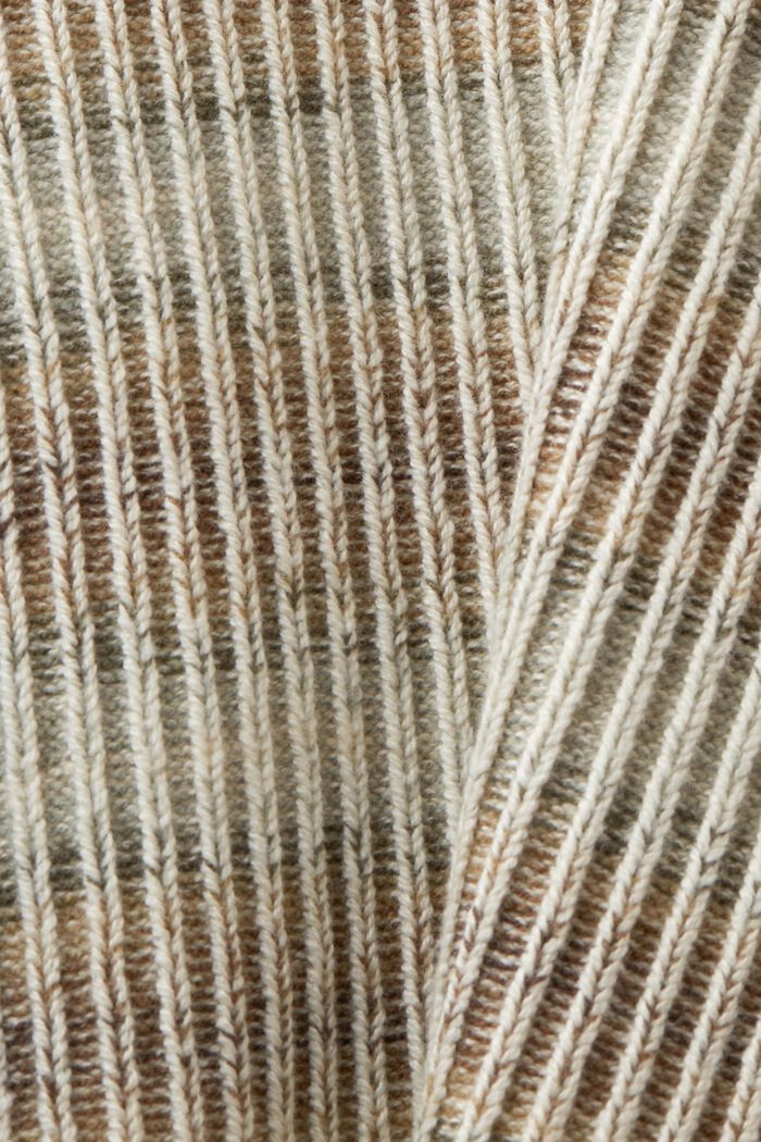 Sweter z okrągłym dekoltem z prążkowanej dzianiny, ICE, detail image number 5