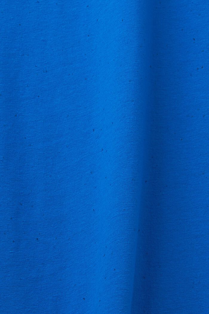 Nakrapiany T-shirt z dżerseju, BLUE, detail image number 5