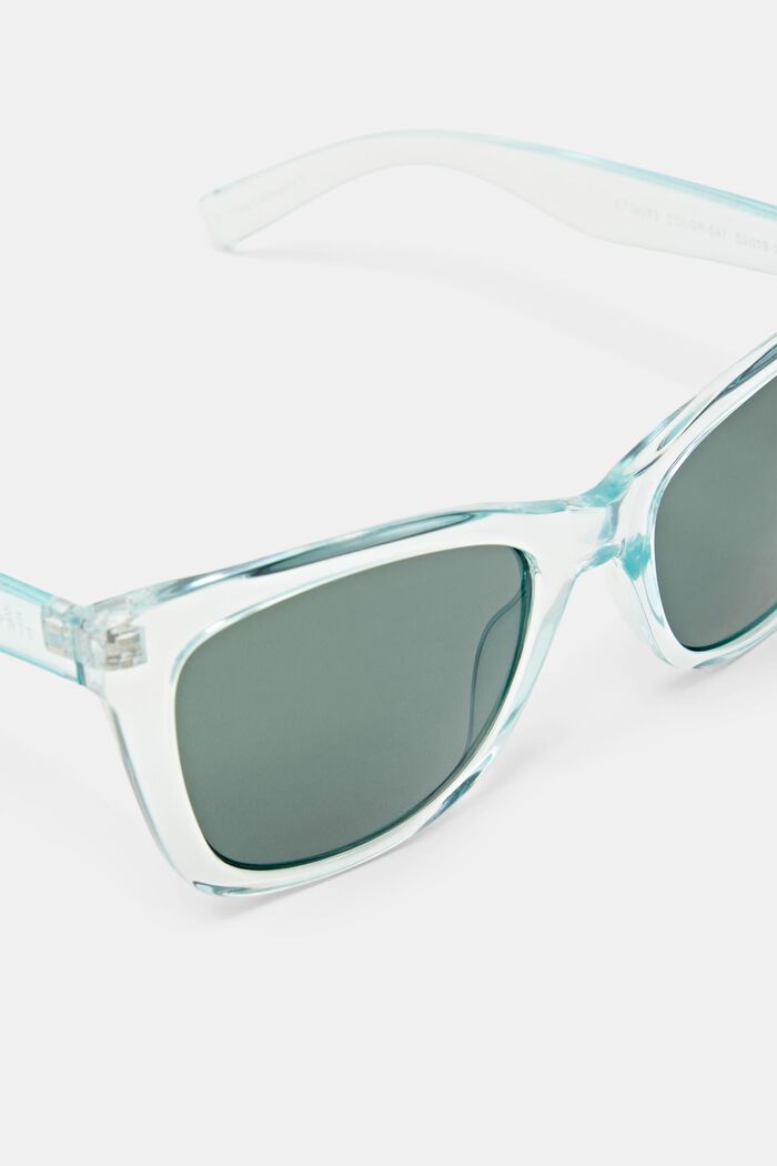 Okulary przeciwsłoneczne w kwadratowych oprawkach, GREEN, detail image number 1