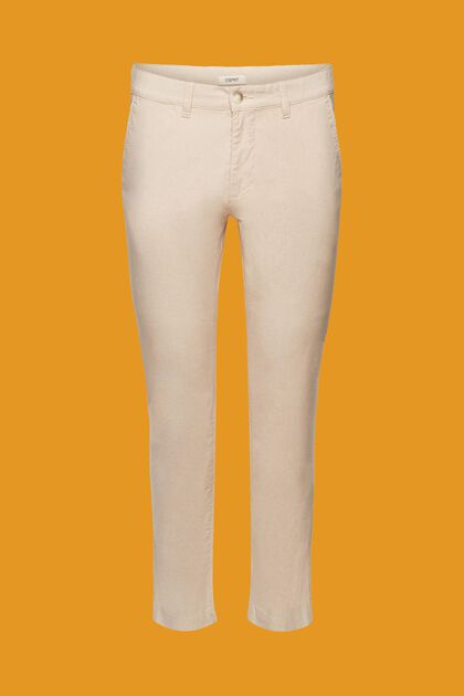 Dwukolorowe spodnie chino
