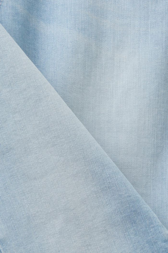 Dżinsy skinny ze zrównoważonej bawełny, BLUE BLEACHED, detail image number 5