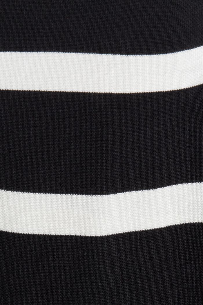 Sweter z dekoltem w serek, NEW BLACK, detail image number 5