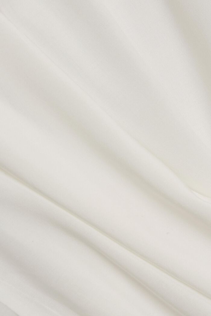 Bluzkowy top z przędzy LENZING™ ECOVERO™, OFF WHITE, detail image number 4