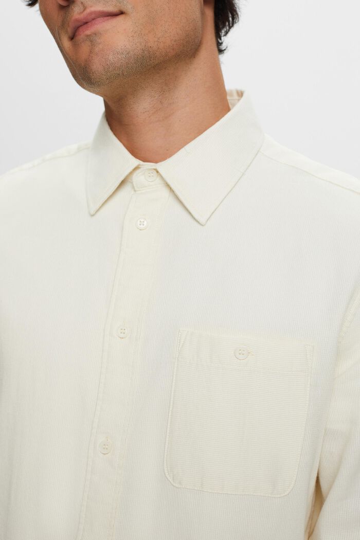 Fakturowana koszulka o fasonie slim fit, 100% bawełny, ICE, detail image number 2