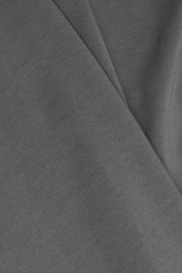 T-shirt z dżerseju, 100% bawełny, DARK GREY, detail image number 5