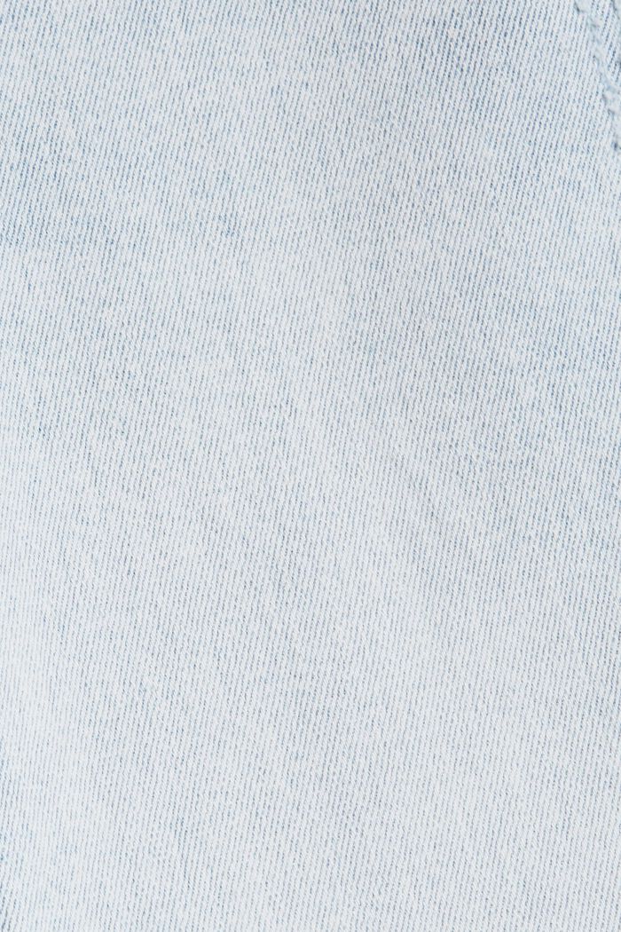 Elastyczne dżinsy w stylu used, BLUE LIGHT WASHED, detail image number 1