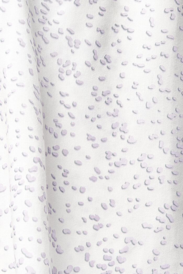 Wzorzysta bluzka, LENZING™ ECOVERO™, NEW OFF WHITE, detail image number 4