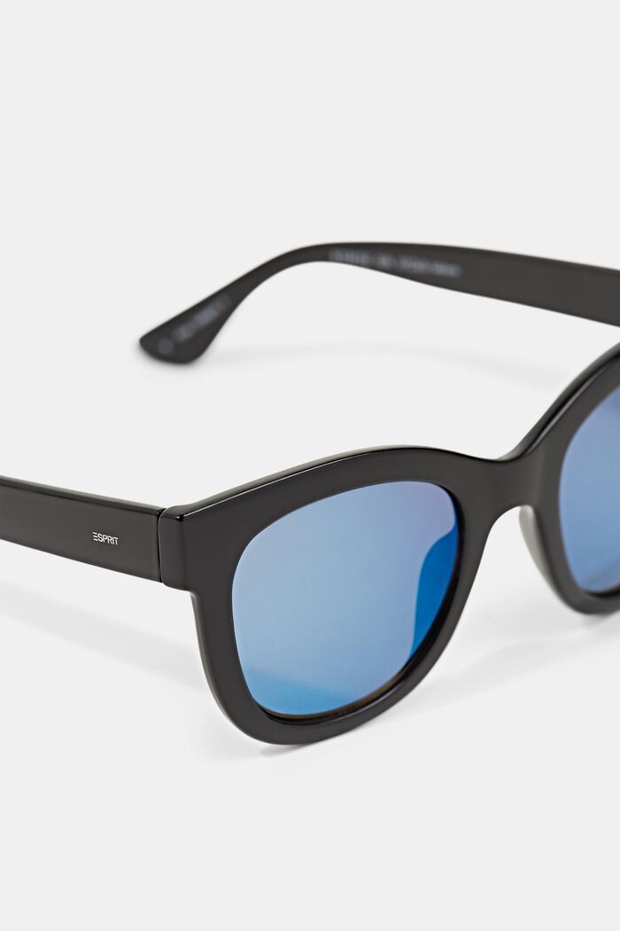 Lustrzane okulary przeciwsłoneczne, BLUE, detail image number 1