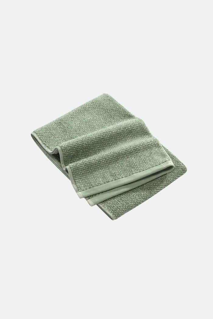 Melanżowy ręcznik, 100% bawełna, SOFT GREEN, detail image number 0
