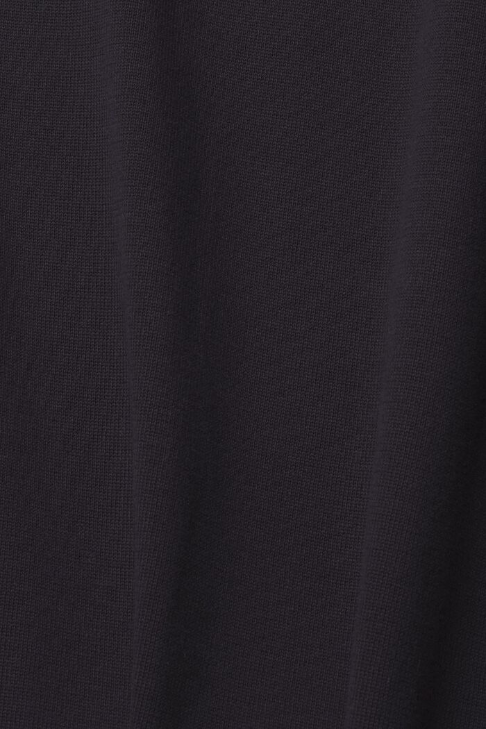Sukienka z półgolfem, BLACK, detail image number 1