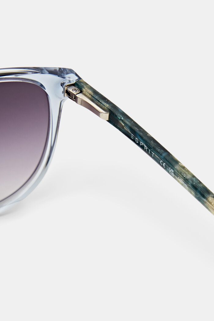 Okulary przeciwsłoneczne z cieniowanymi oprawkami, BLUE, detail image number 3