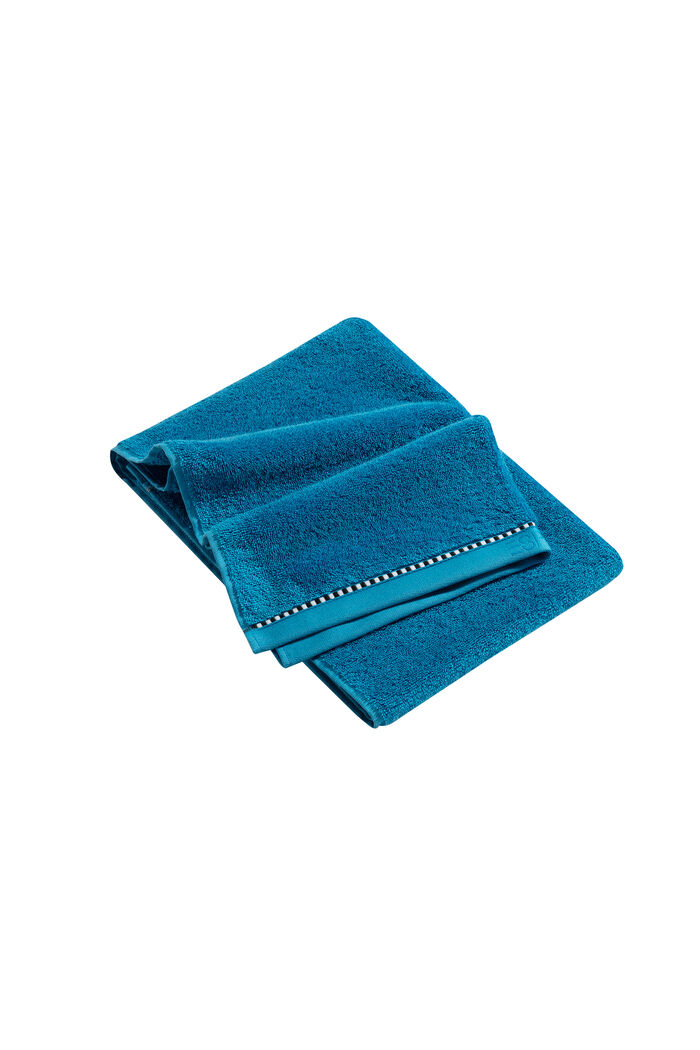 Z TENCELEM™: seria jednokolorowych ręczników z froty, OCEAN BLUE, detail image number 3