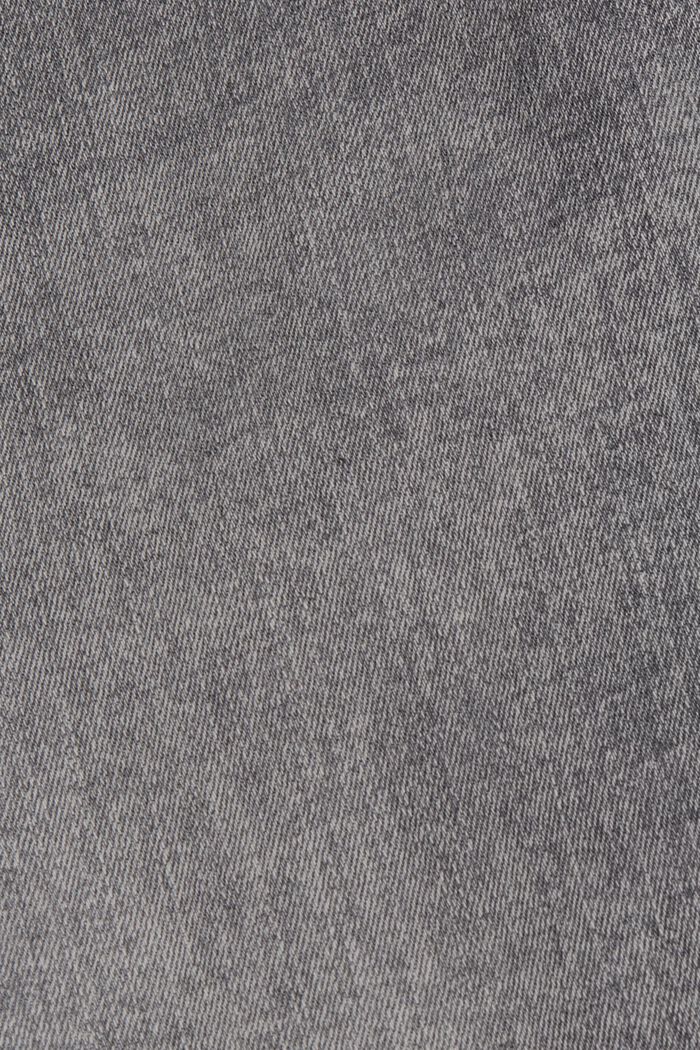 Elastyczne dżinsy z bawełną organiczną, GREY MEDIUM WASHED, detail image number 4
