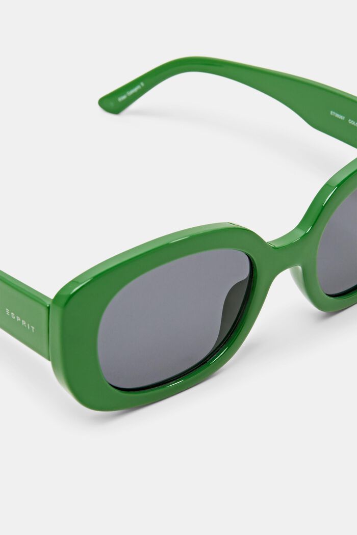 Okulary przeciwsłoneczne z kwadratowymi oprawkami, GREEN, detail image number 1